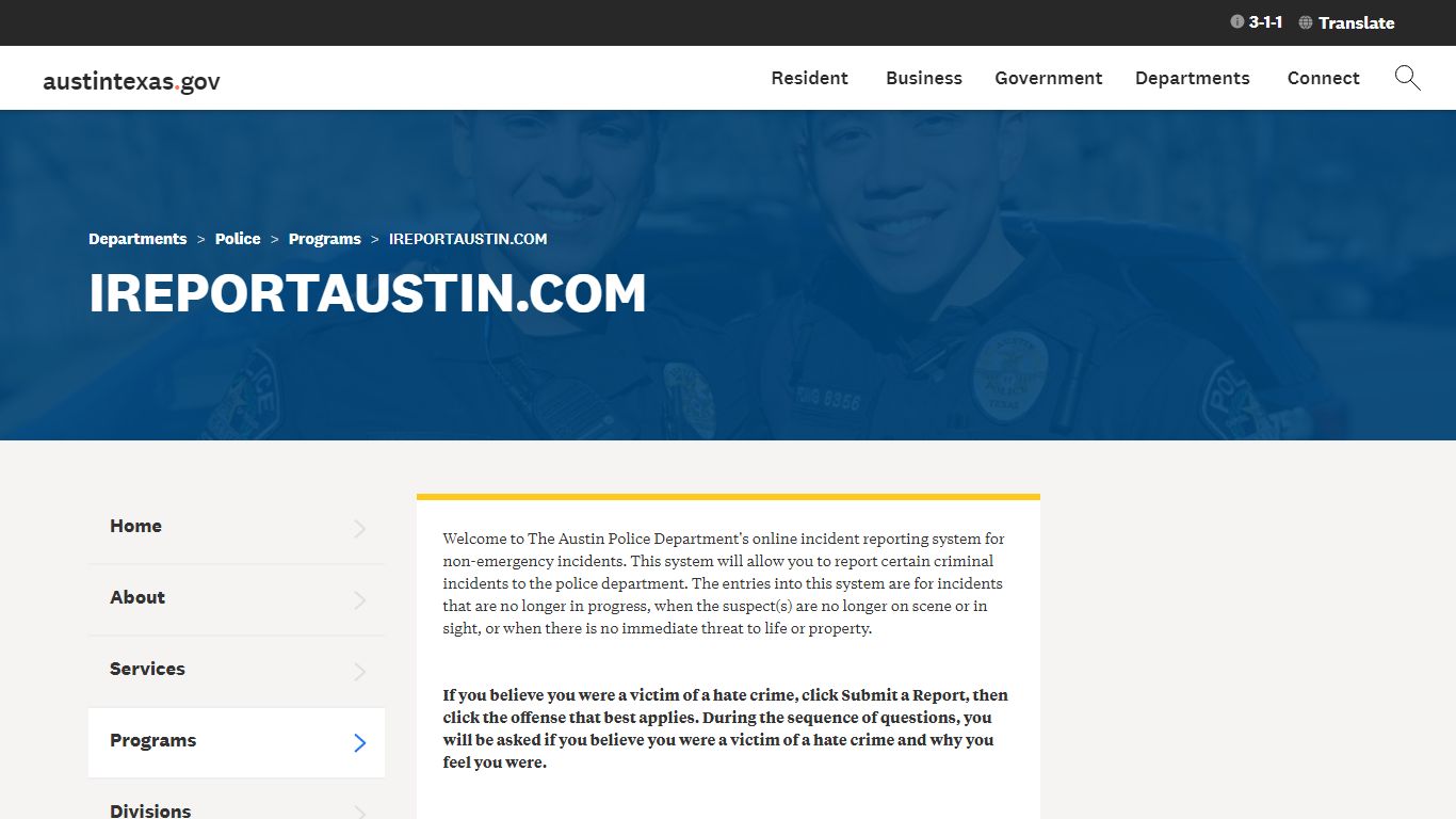 IREPORTAUSTIN.COM | AustinTexas.gov