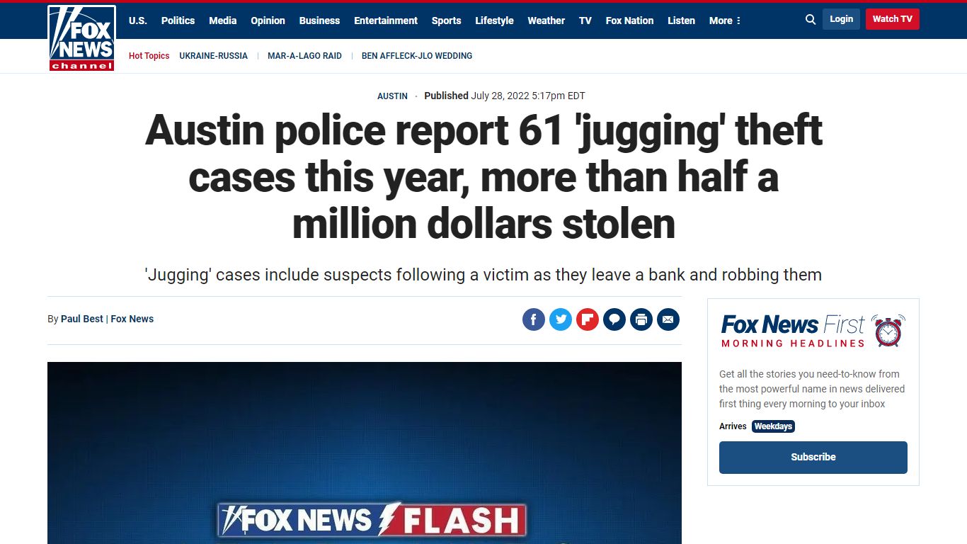 Austin police report 61 'jugging' theft cases this year, more than half ...